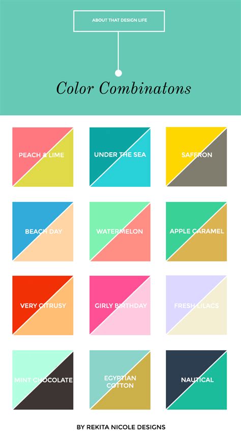 12 Color Combinations Color Psychology Color Combinations Color Combos