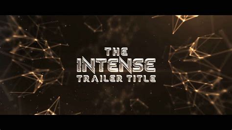 Amazing after effects templates with professional designs. After Effects Template - The Intense Trailer Titles ...
