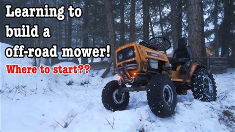 Learning About An Off Road Mower What To Look For Youtube