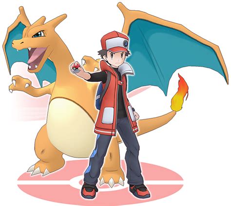 Pokémon Masters Artwork Of Red And Charizard As A Sync Pair Pokémon Blog