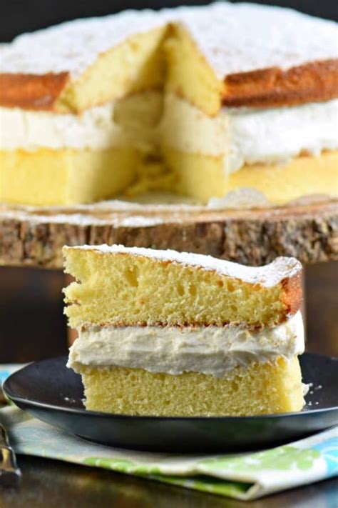 Delicious Twinkie Cake Made With Yellow Cake And Sweet Whipped Cream
