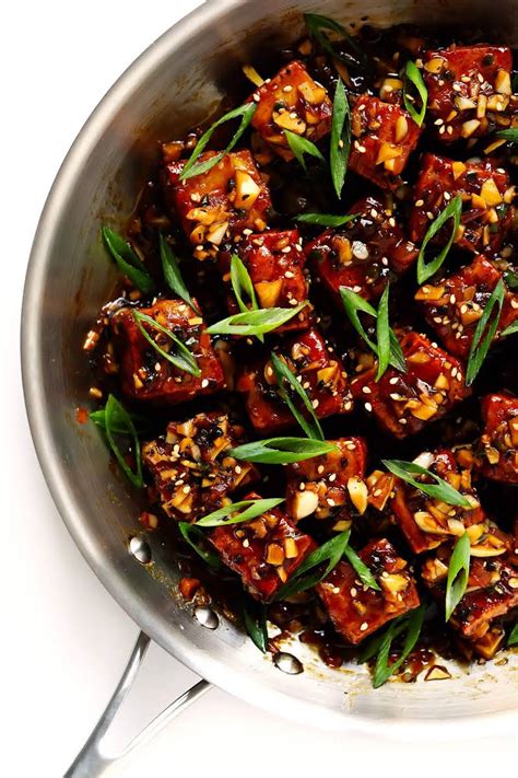 Then she drains extra moisture by weighing it down (use a heavy pan). 10 Best Sweet Sauce for Tofu Recipes