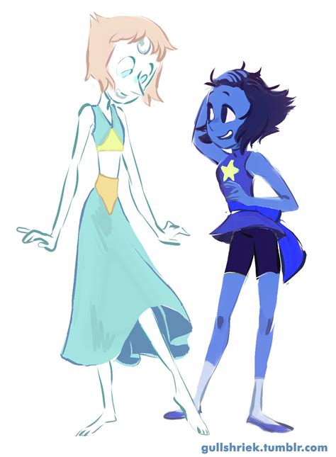 Steven Universe Pearl And Lapis Lazuli Clothes Swap Steven Universe