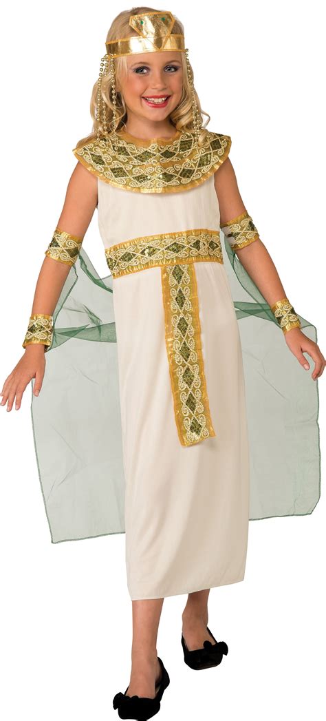 Here's one more halloween diy before the weekend!! Child Cleopatra Green And Gold Egyptian Goddess Halloween Costume | $34.99 | The Costume Land