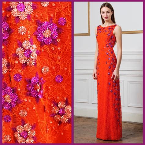 The Embroidered Lace Gown Mw Daily Matthew Williamson Lace Gown