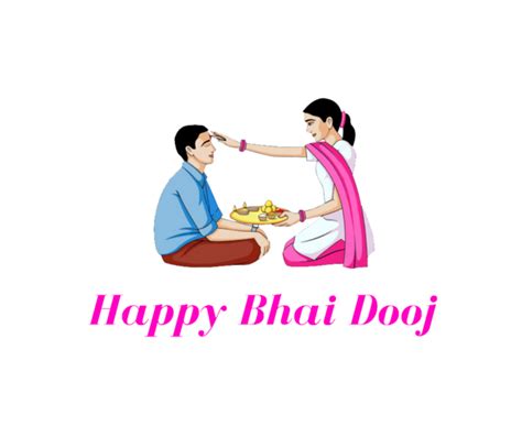 Bhai Dooj Festival Diwali Text Pink For Diwali 940x788