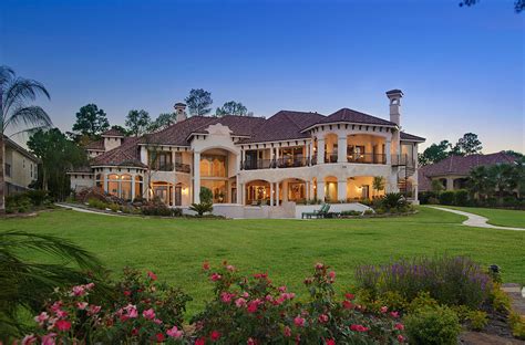Lakefront Mansion In Houston Tx Designed By Gary Keith