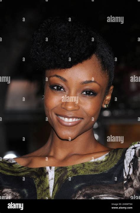 Yaya Dacosta Attending The In Time Premiere Held At The Regency