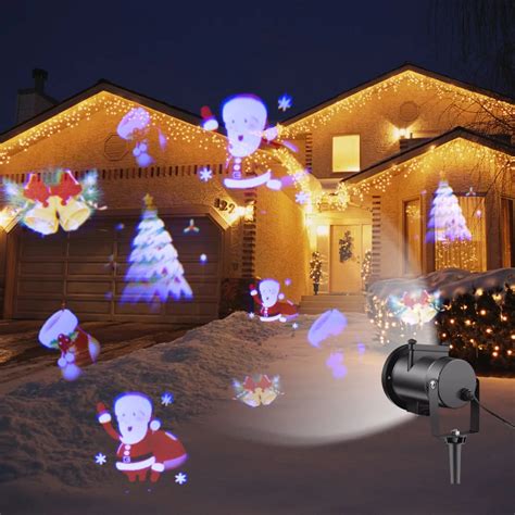 Holiday Decoration Waterproof Outdoor Led Projector Lights 12 Types