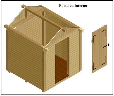 5 la casetta di legno si monta sul posto. Schema costruzione casetta legno - Fare di Una Mosca