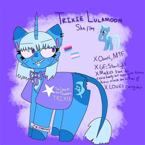 Trixie Lulamoon Headcanons Redesign 10 Equestria Unofficial Fan