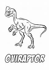 Oviraptor Dinossauros Freecoloringpages sketch template