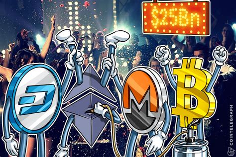 Crypto Market Is On Fire Right Now - Market Cap Nears $25 Bln
