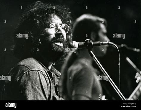 Grateful Dead Jerry Garcia During The Final Concerts At Fillmore West