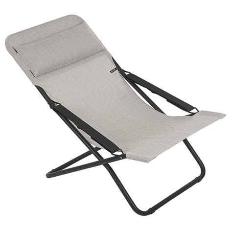 The first advantage of the lafuma mobiler recliner chair is of course the unique comfort it provides. Lafuma Folding Beach Chair | Wayfair.co.uk