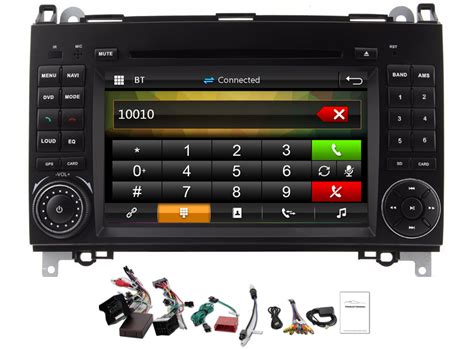 Can bus car radio adapter for mercedes + vw and iso plugs on the radio side cause malfunctions! Radio Nawigacja GPS Mercedes Viano Vito W639 W906 ...