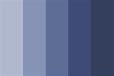 Very Cool Quite Literally Blues Color Palette Created By Eltsose That