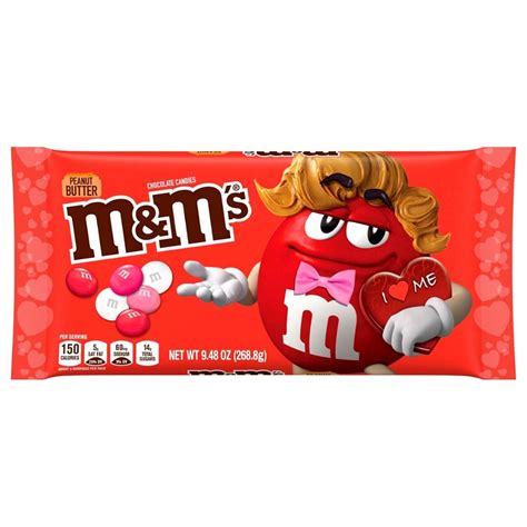 Mandm Valentine Peanut Butter Bag 2688g Candy Funhouse