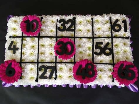 Equally, when signing off your message, include your name so that the receiver knows whom the flowers/message are from. Bingo Card | Flowers International | Bridgwater, Somerset
