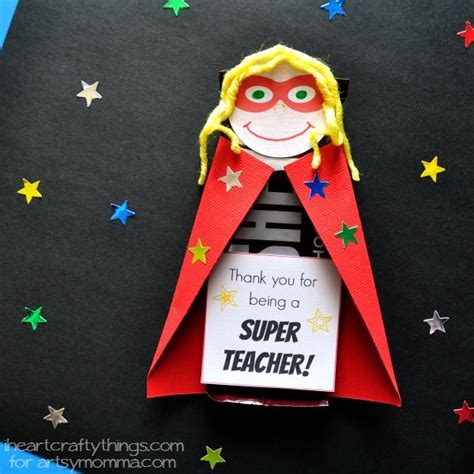 Maybe you would like to learn more about one of these? Printable Superhero DIY Teacher Appreciation Gift ...