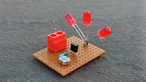 New Simple Electronic Project Darkness Sensor Circuit Youtube