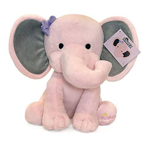 Kinrex Stuffed Elephant Animal Plush Toys For Baby Boy Girls Great