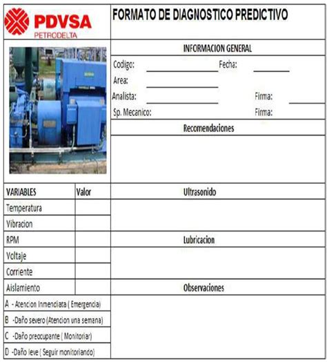 Formatos De Ordenes De Trabajo De Mantenimiento Industrial Orden De