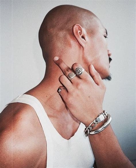 Pin By Tarien Basson On Photography Bald Men Style Jewellery