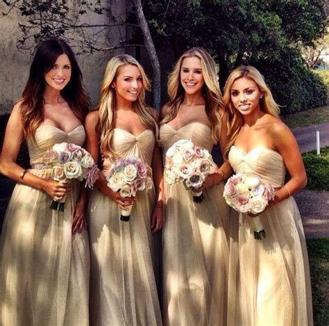 Beautiful Bridesmaids Gorgeous Bridesmaid Dresses Bridesmaid Dresses