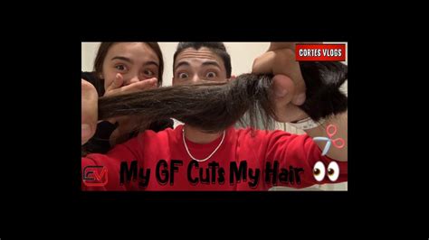 My Gf Cuts My Hair ️👀😬 Youtube