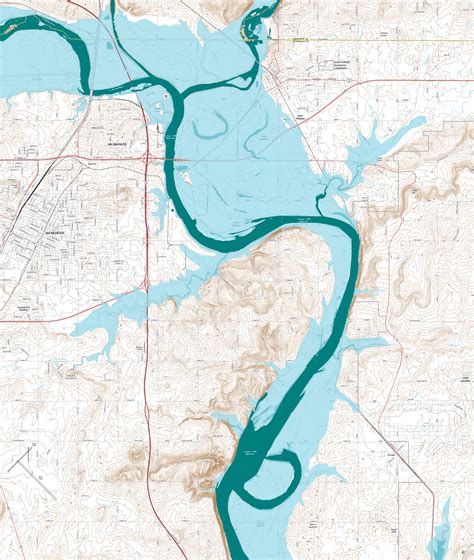 Muskogee Arkansas River Flood Updated Map And Road Situation