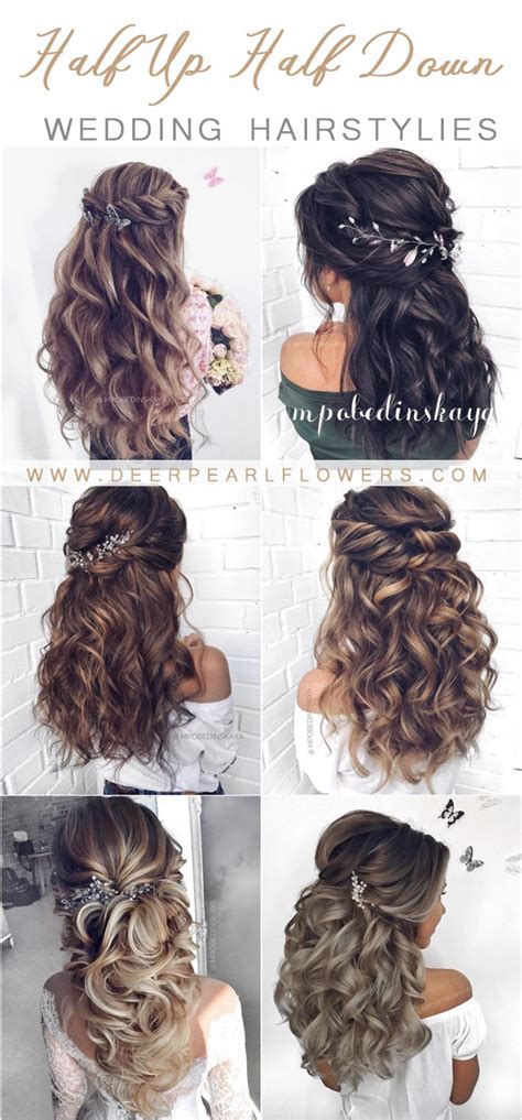 It is perfect if you love braids, but you feel the best when your hair is down. 20 Long Wedding Hairstyles and Updos from mpobedinskaya ...