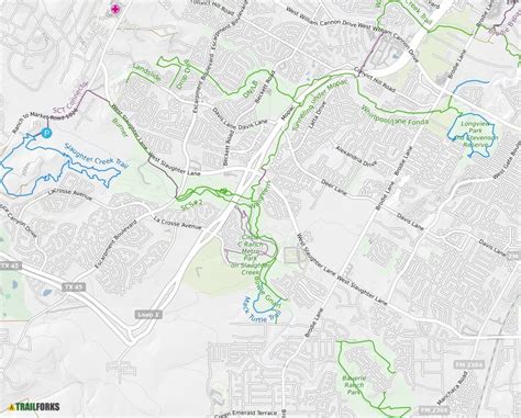 Map Of South Austin Draw A Topographic Map