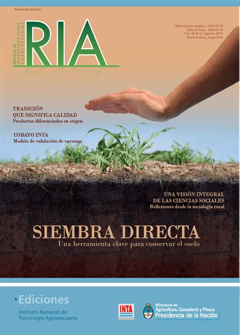 Siembra Directa Revista Ria