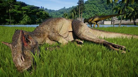 Allosaurus Skin Jurassic World Evolution Youtube
