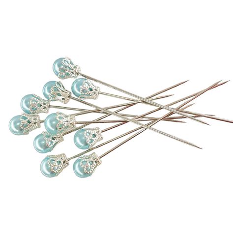10 Ivory Crown Pins 113048 Wild Orchid Crafts