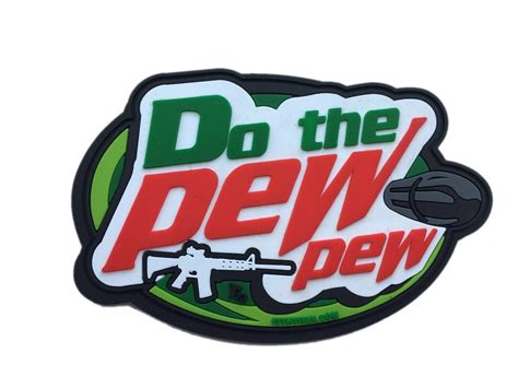 Pvc Do The Pew Pew 2a Tactical Morale Patch Etsy