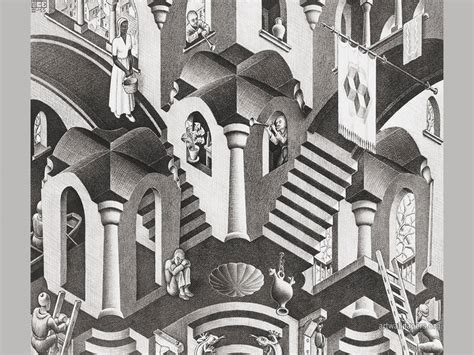 70 Mc Escher Wallpaper