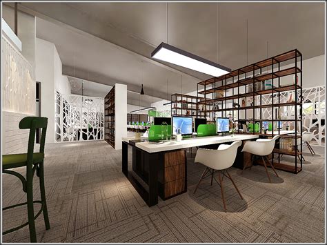 现代简约办公室空间建筑设计kevin吕 原创作品 站酷 Zcool