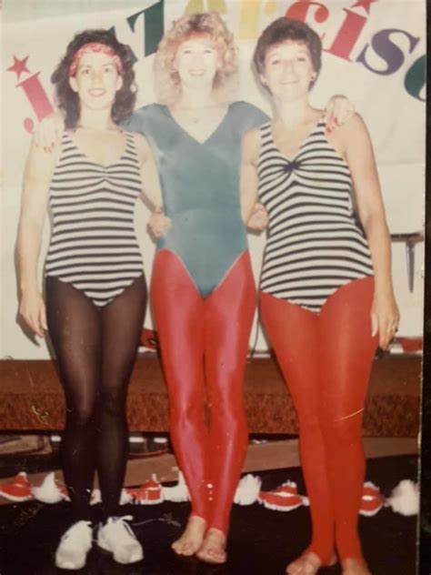 Jazzercise Leotard And Tights A Photo From 1983 Showing Th Flickr