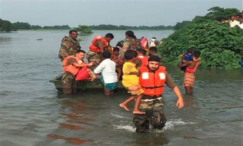These Pictures Of Armys Flood Rescue Ops In Assam And Bihar Prove Its