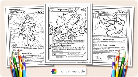 Pokemon Cards Coloring Pages Pokemon Coloring Pages Pokemon Coloring