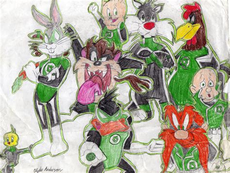 Green Lantern Looney Toones By Galactimusprime On Deviantart