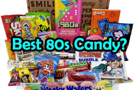 The 11 Most Popular 80s Candy