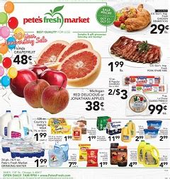 Greenwise markets weekly matchups & deals. Pete's Fresh Market Weekly Ad & Circular Specials