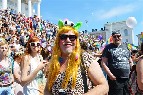 Lgbtq Festival Helsinki Pride Parade 2016 06 Gay Travel Blog Couple Of Men