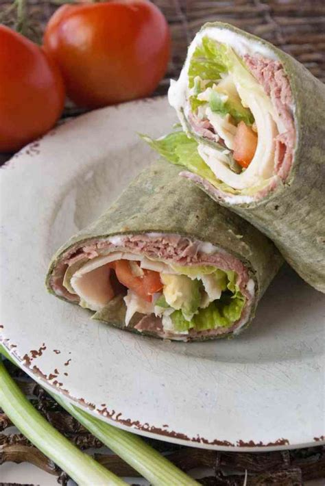Roast Beef Turkey Wraps Mindee S Cooking Obsession