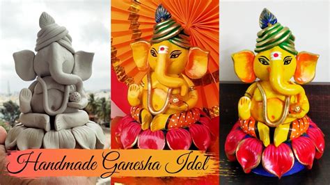 Ganesha Idolclay Ganeshahandmade Ganeshadiy Ganeshahandmade