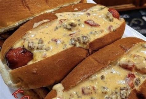Cheesy Rotel Dogs A Twist On The Classic Hot Dog Recipes Comfort Food