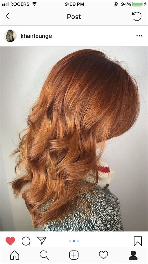 Red Copper Hair Curled Curled Hairstyles Copper Hair Hair